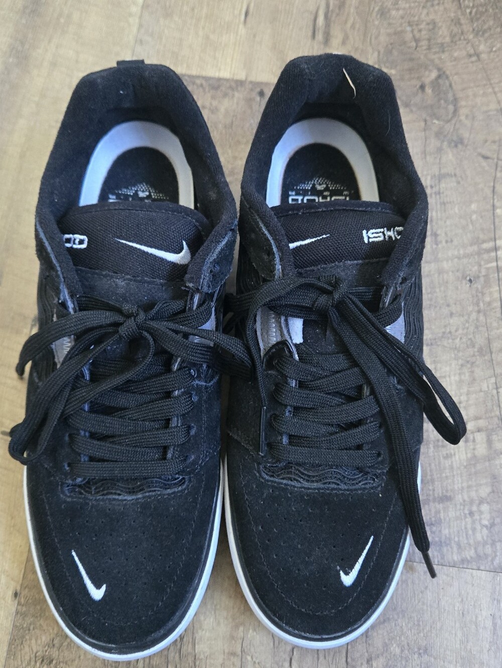 Nike Sb Ishod Wair Mens Size 6 Black And White Sneakers - Picture 5 of 12